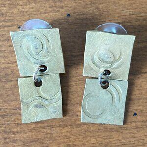Brass Earrings